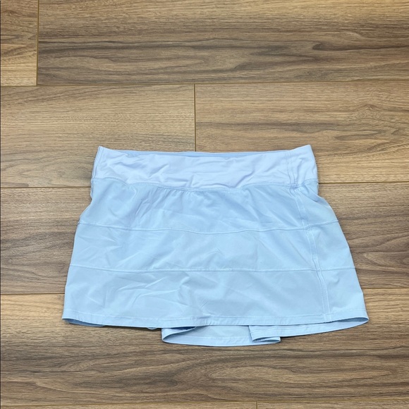 lululemon athletica Pants - Lululemon Pace Rival Mid-Rise Skirt in Pastel Blue Size 10